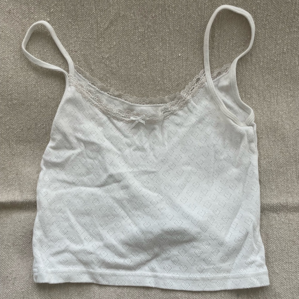 Brandy white tank